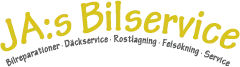 JA:s Bilservice logotyp